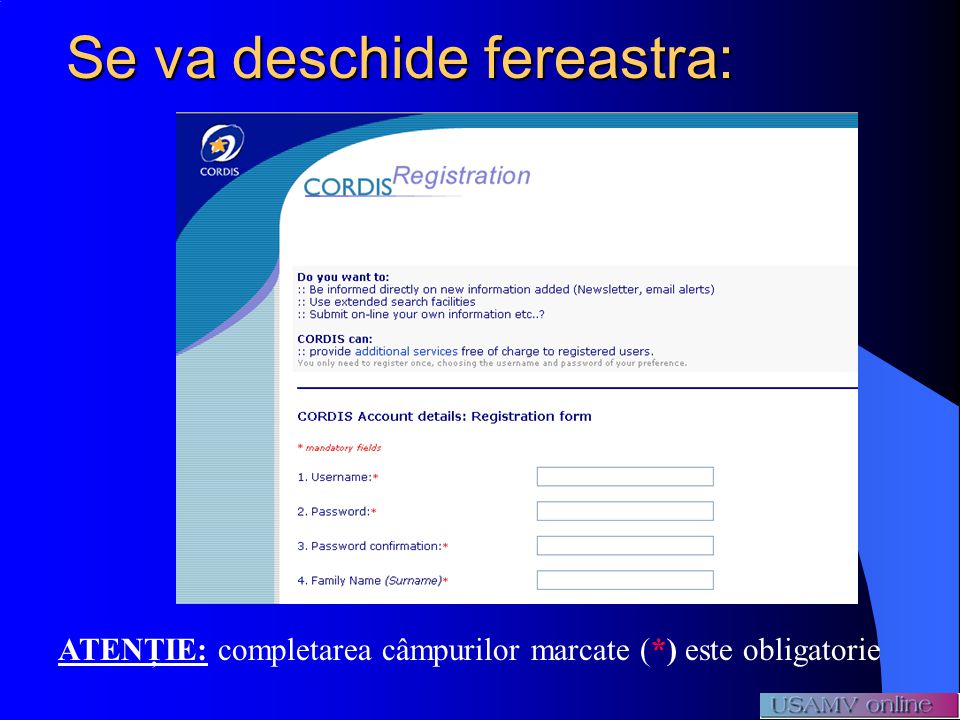 PROGRAMUL CADRU 7 Cum să folosim facilitatea CORDIS: “Search for partners”  - ppt download
