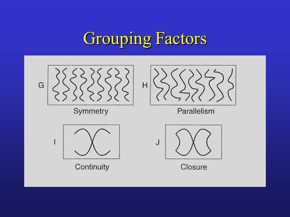 Grouping Factors