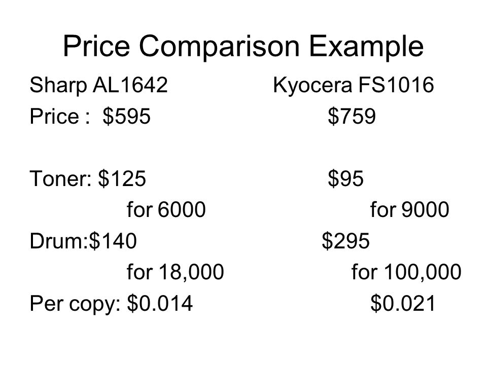 Copiers: How much do they cost and how do we keep the cost down? - ppt ...