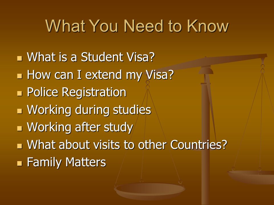 What You Need to Know What is a Student Visa. What is a Student Visa.