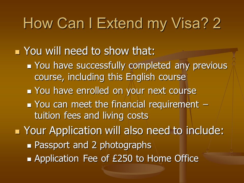 How Can I Extend my Visa.