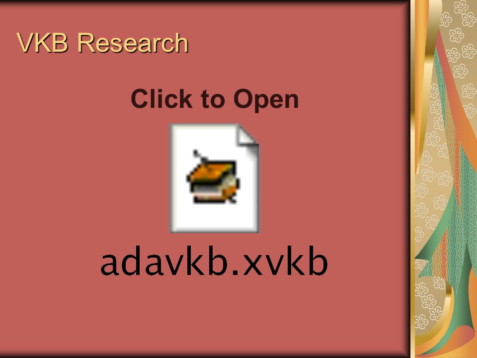 VKB Research Click to Open