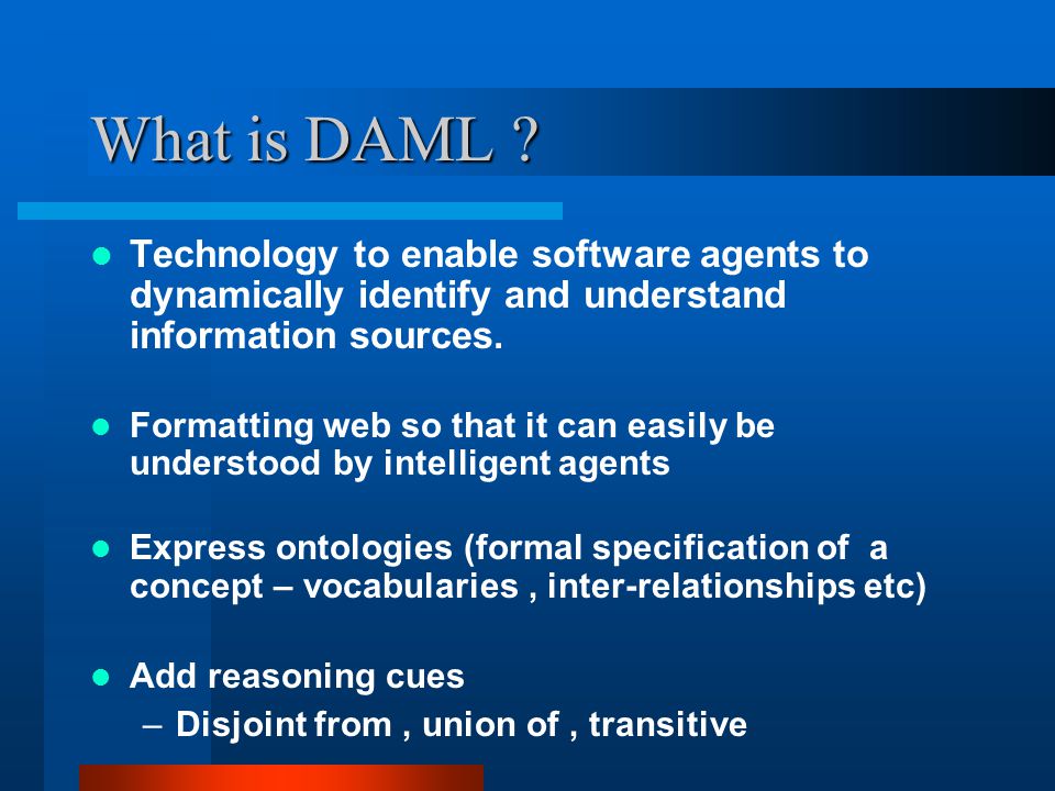What is DAML .