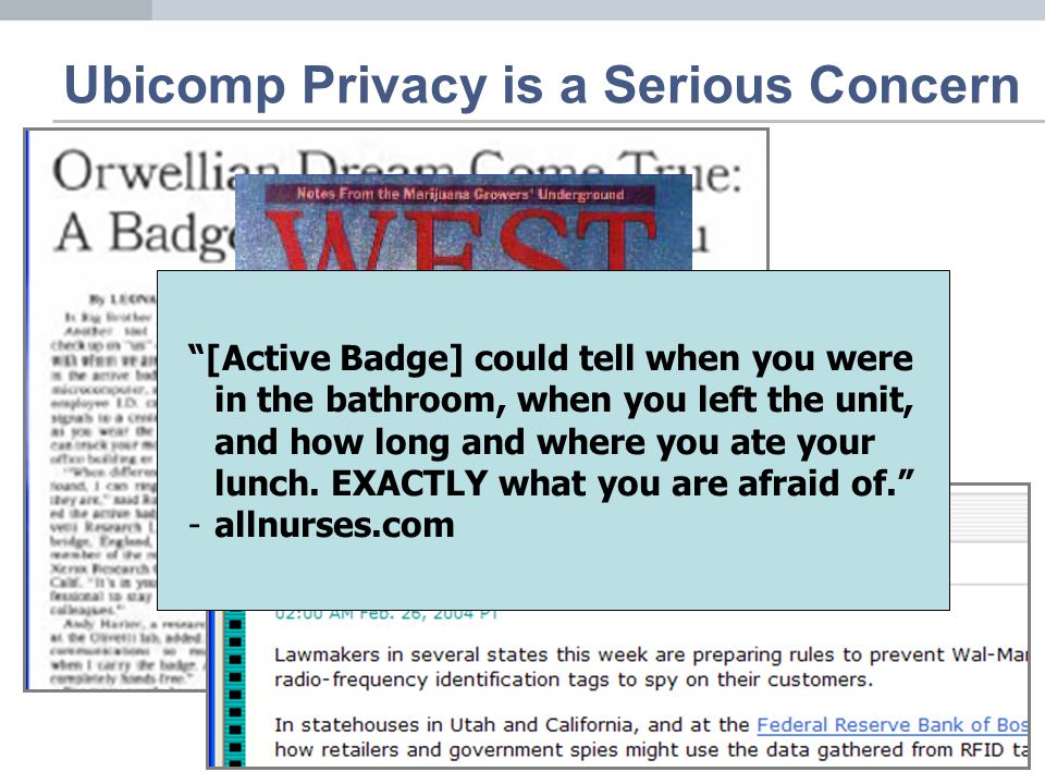 problems with ubiquitous computing how ubiquitous computing works