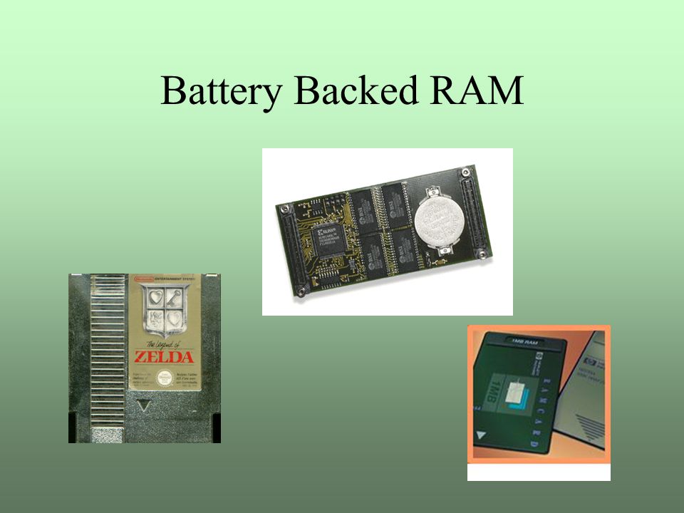 Battery Backed RAM