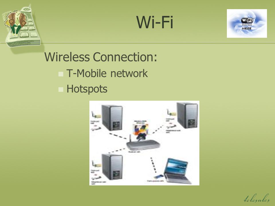 Wi-Fi Wireless Connection: T-Mobile network Hotspots