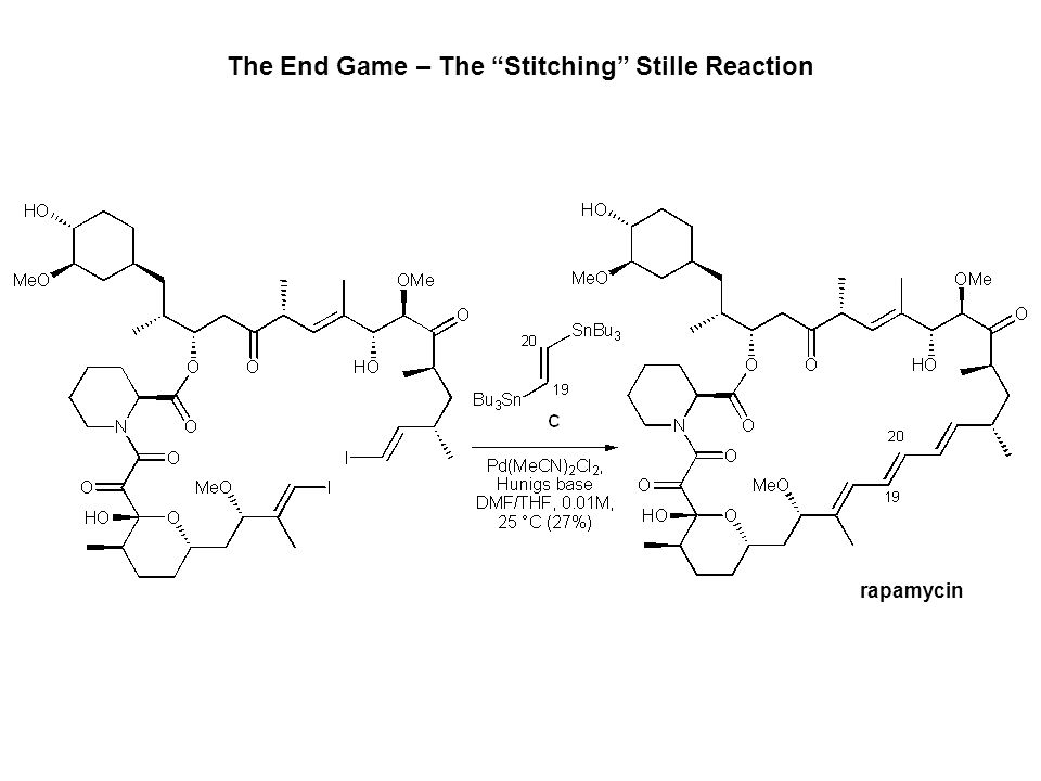 The End Game – The Stitching Stille Reaction rapamycin