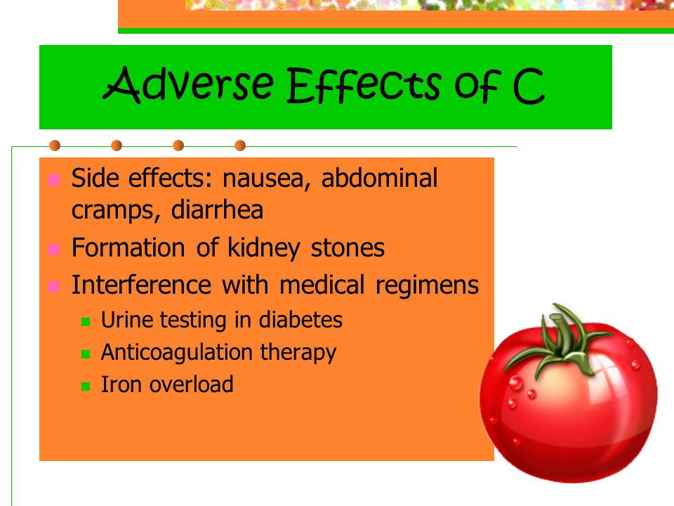Vitamin C Objectives After Reading Chapter 6 Completing A Concept Map And Class Discussion You Will Be Able To Describe Characteristics Of Vitamin Ppt Download