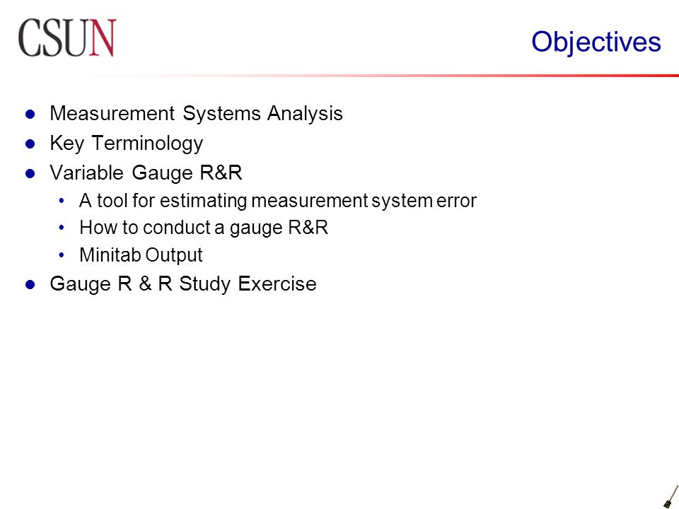 engineering management six sigma quality engineering week 5 chapters gauge r r