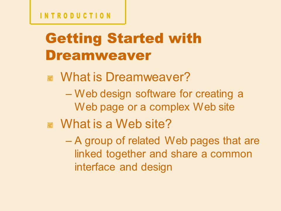 What is Dreamweaver.