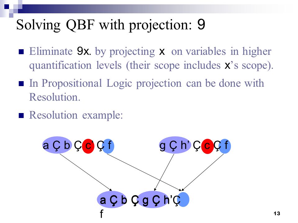 1 Quantified Formulas Acknowledgement Qbf Slides Borrowed From S Malik Ppt Download
