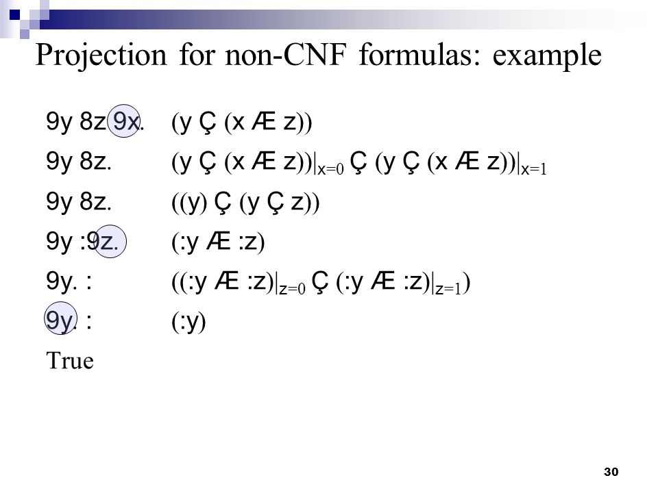 1 Quantified Formulas Acknowledgement Qbf Slides Borrowed From S Malik Ppt Download