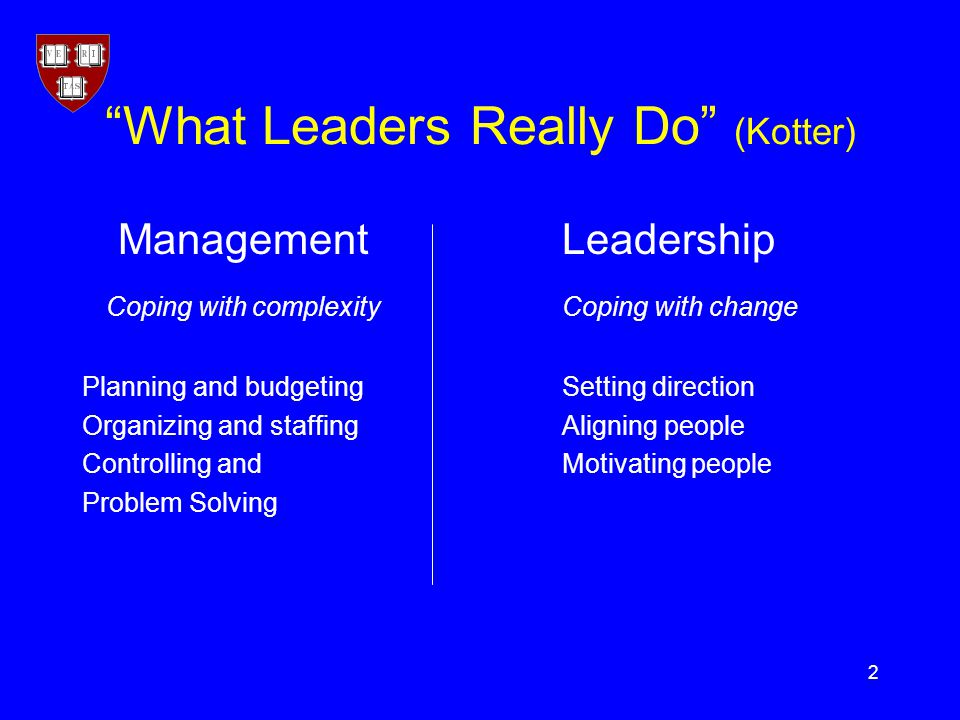 what leaders really do