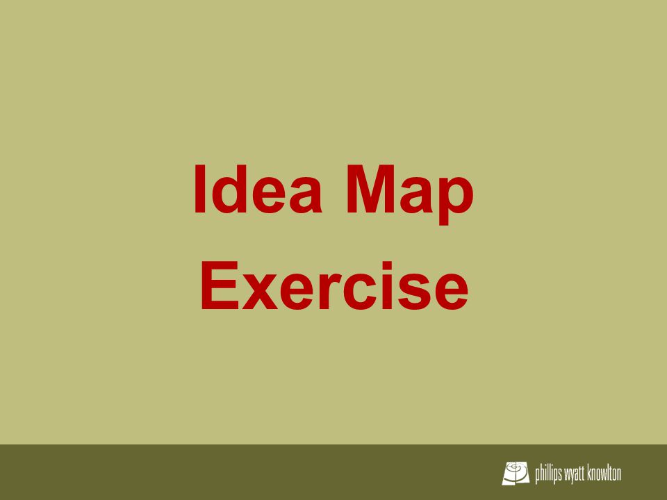 Idea Map Exercise