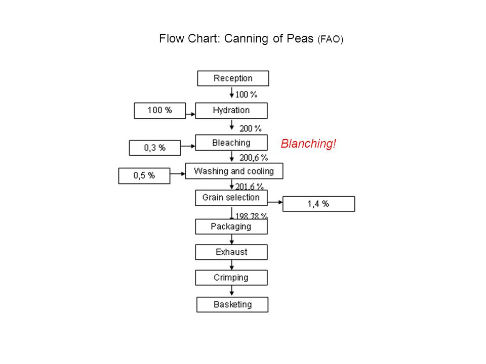 Canning Process Flow Chart