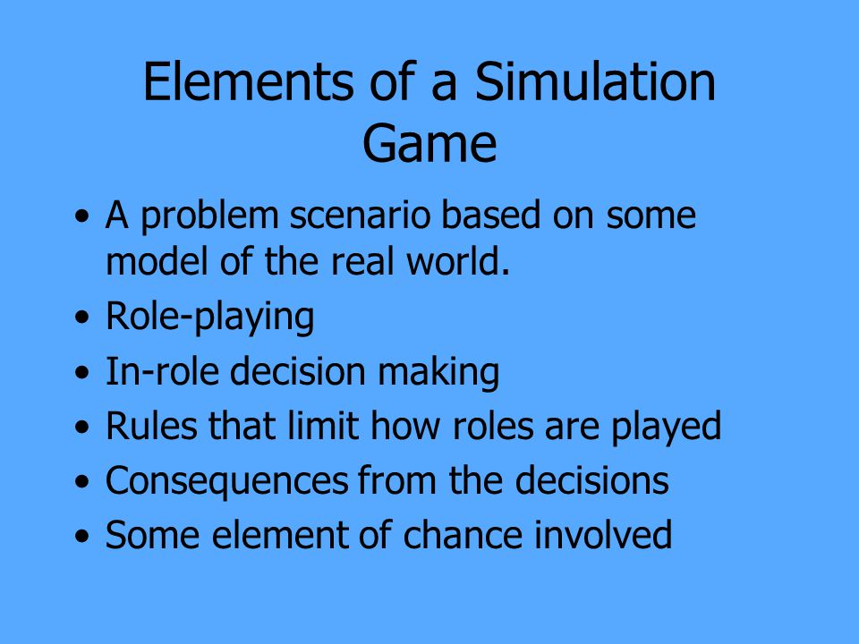 Scenario Making for Role-Play Game