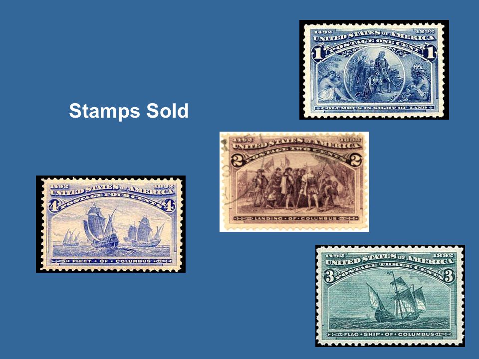 Stamps Sold