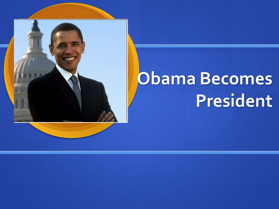 Obama Becomes President