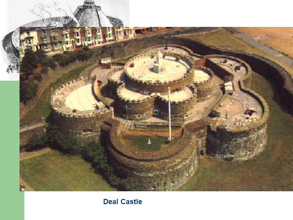 Concentric Castles- Why were they called concentric castles Deal Castle