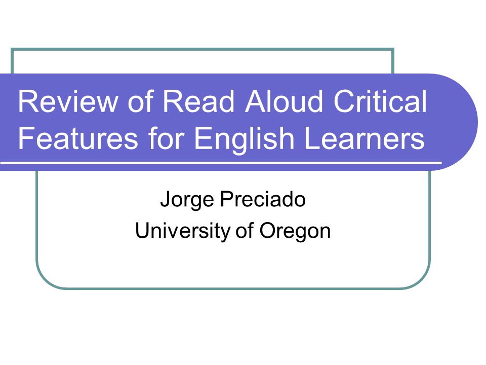 presentation features in english Stress presentation.
