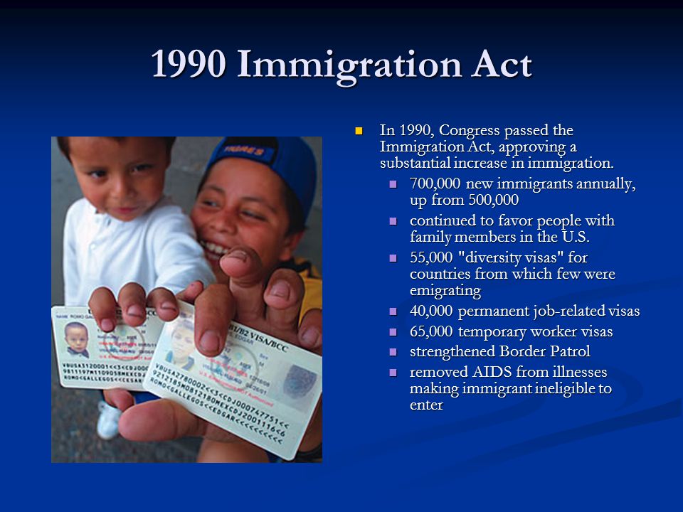 Late 20th Century Immigration and The Graying of America. - ppt download