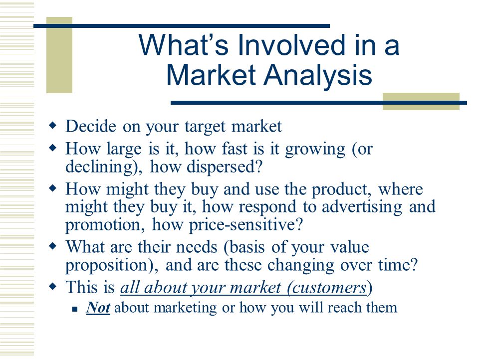 How to do a Market Analysis and Environmental-Trend Analysis Dr ...