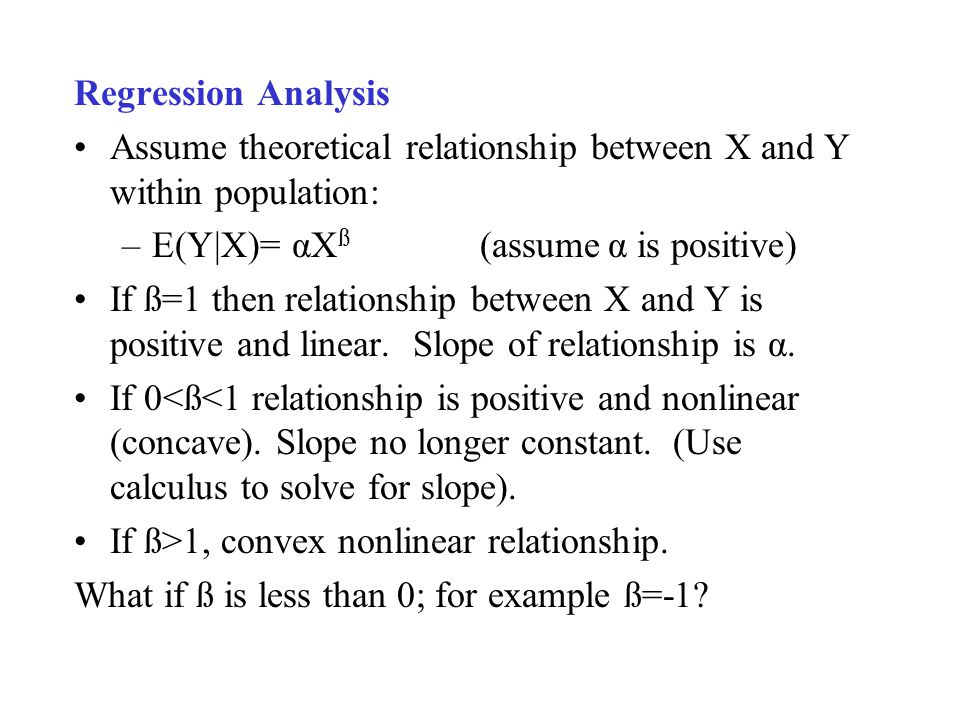 Regression Analysis Regression Used To Estimate Relationship Between Dependent Variable Y And One Or More Independent Variables X Our Theory States Ppt Download