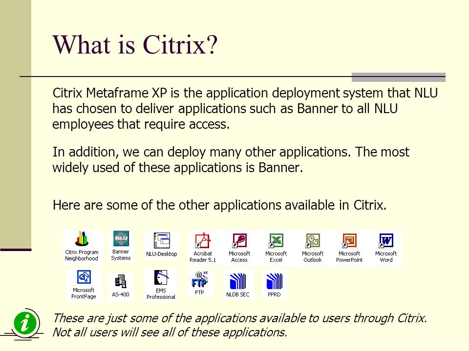 What is Citrix.