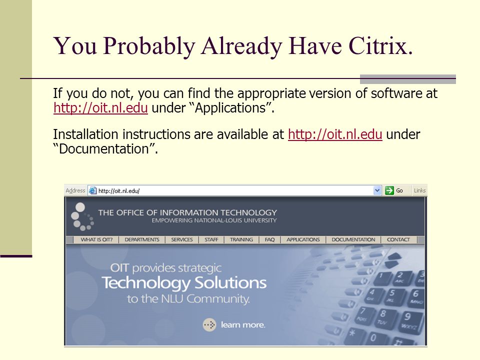 You Probably Already Have Citrix.