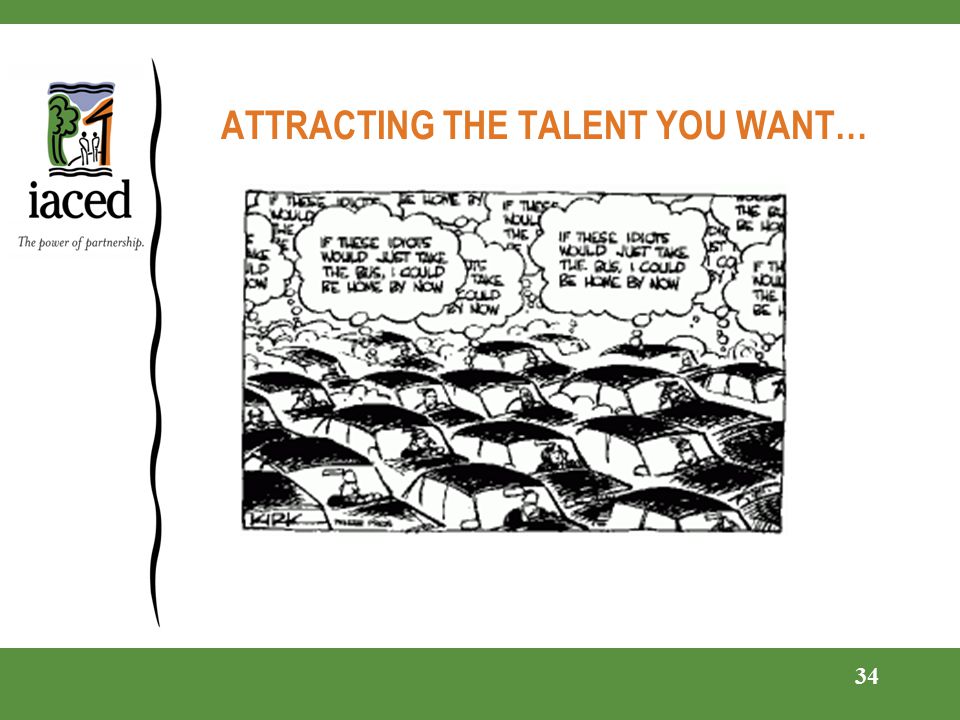 ATTRACTING THE TALENT YOU WANT… 34