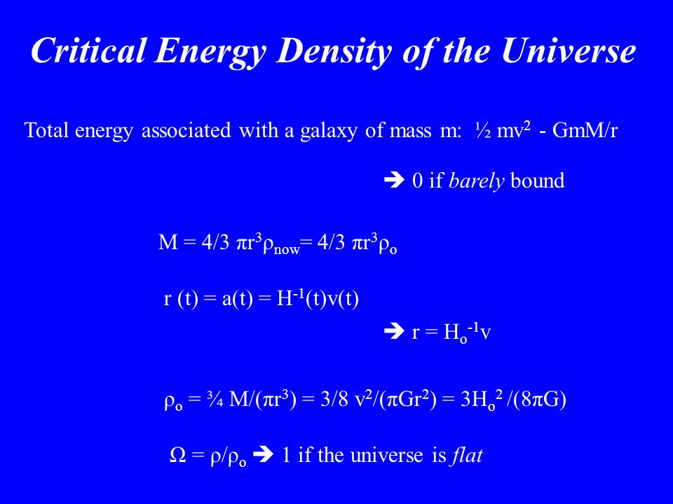 What Is The Origin Of The Universe What Is The Fate Of The Universe Ppt Download