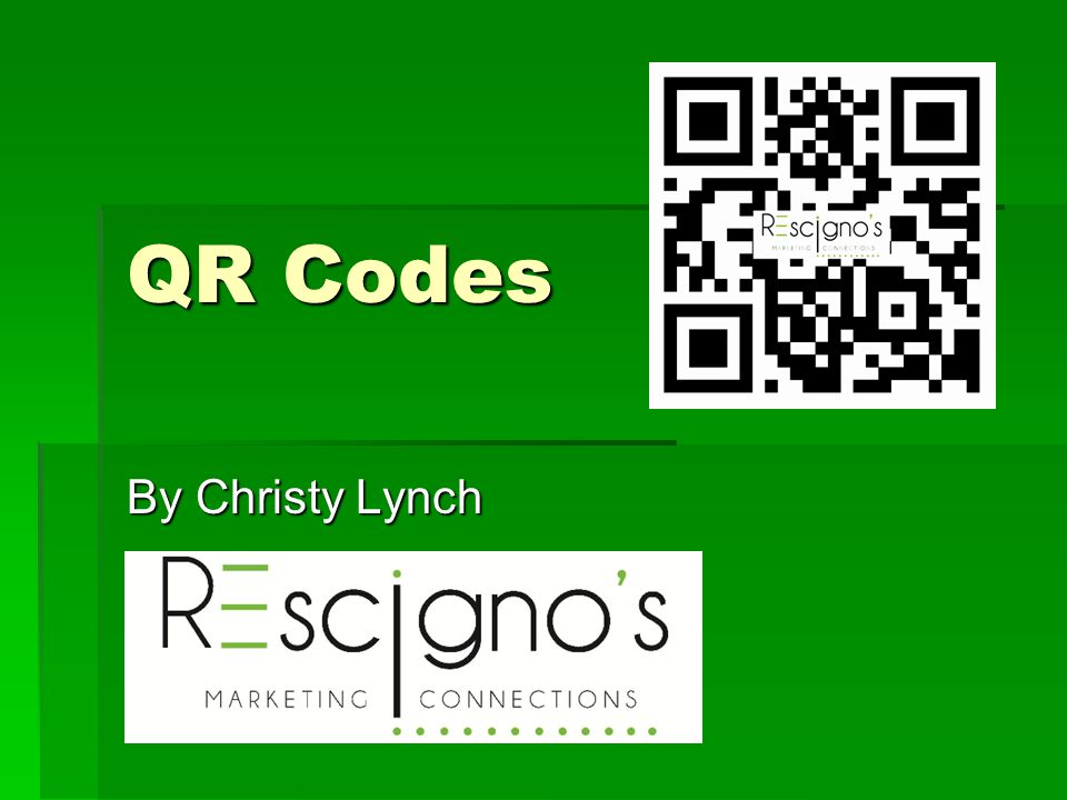 QR Codes By Christy Lynch