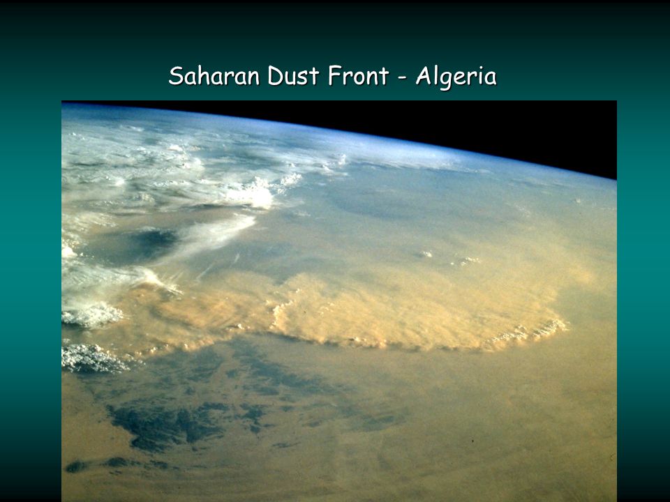Saharan Dust Front - Algeria