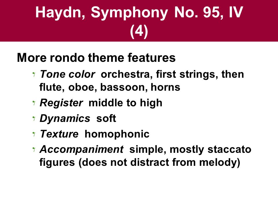 Haydn, Symphony No.