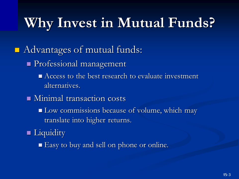 Part 4 Managing Your Investments Chapter 15 Mutual Funds An Easy Way To Diversify Ppt Download