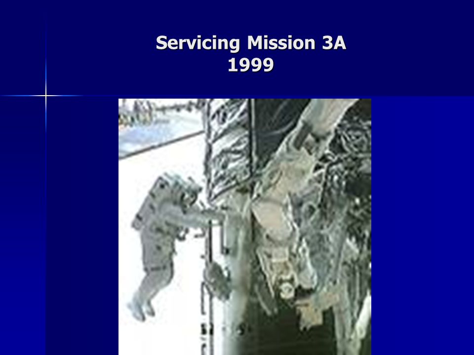 Servicing Mission 3A 1999