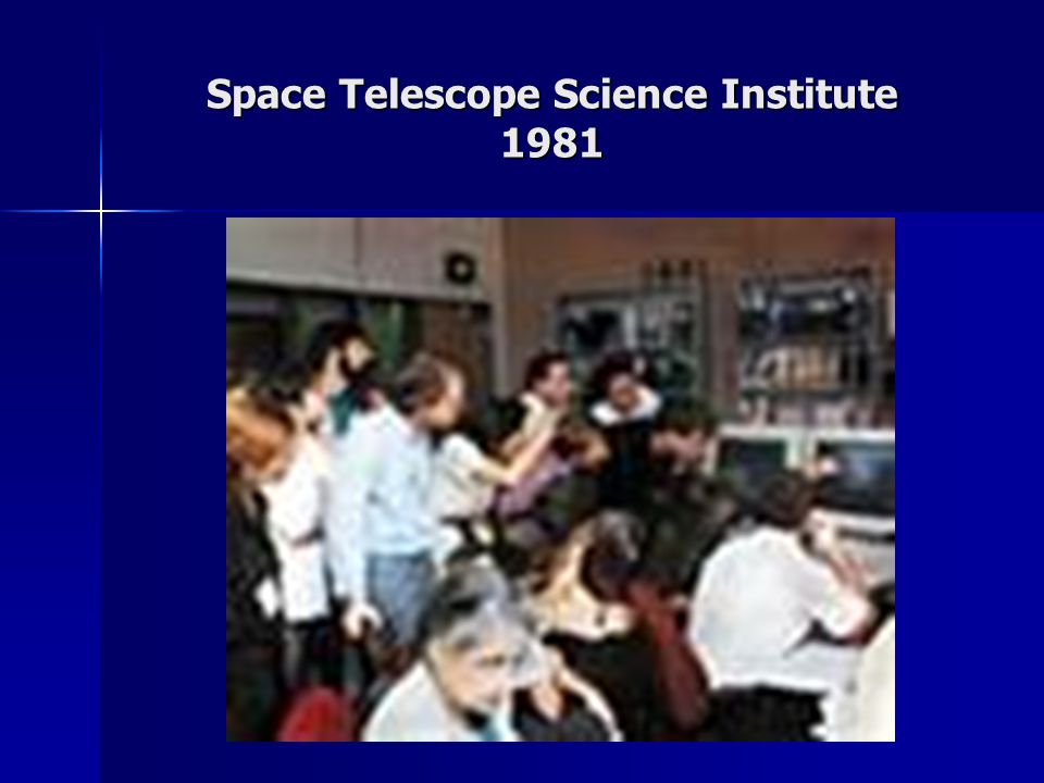 Space Telescope Science Institute 1981