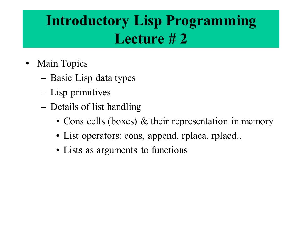 basic presentation topics
