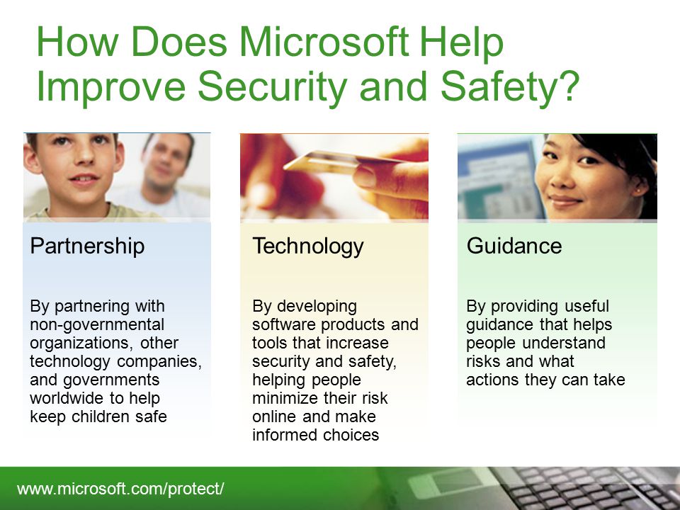 How Does Microsoft Help Improve Security and Safety.