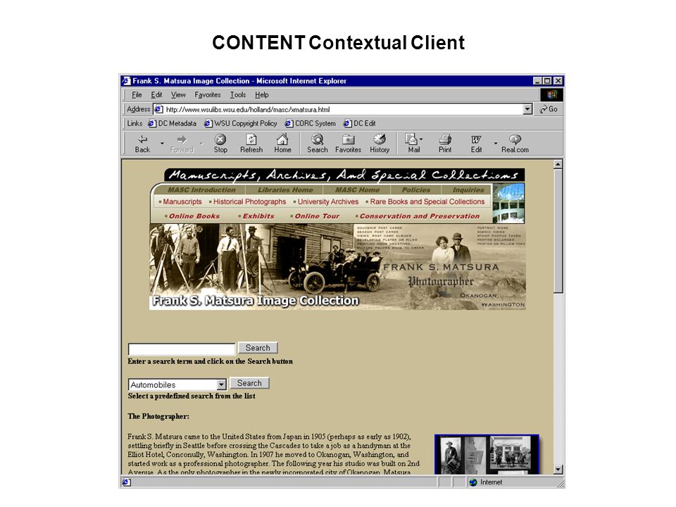 CONTENT Contextual Client