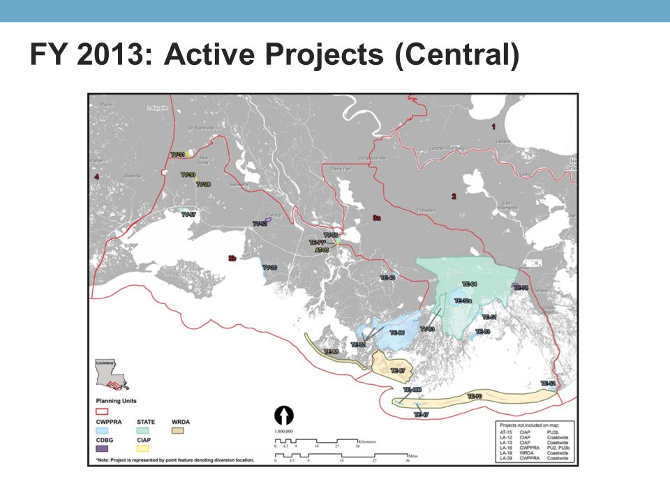 FY 2013: Active Projects (Central)