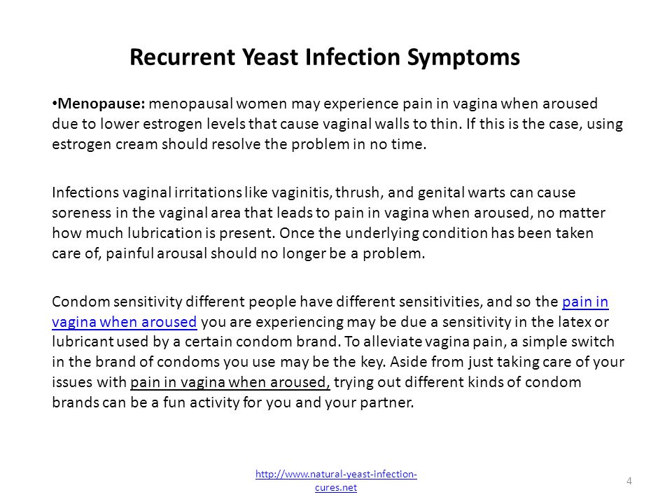 pain in vaginal walls Pain in vaginal walls
