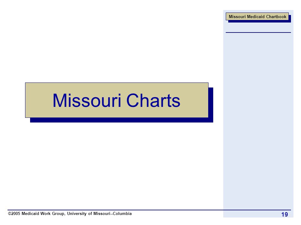 Missouri Medicaid Eligibility Chart