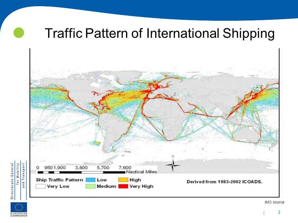 | 2 Traffic Pattern of International Shipping IMO source