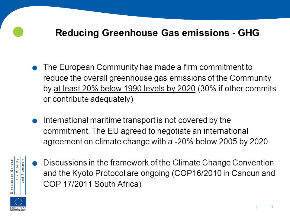 | 5 Reducing Greenhouse Gas emissions - GHG.