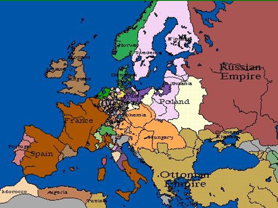 Карта европы 1812 года на русском языке