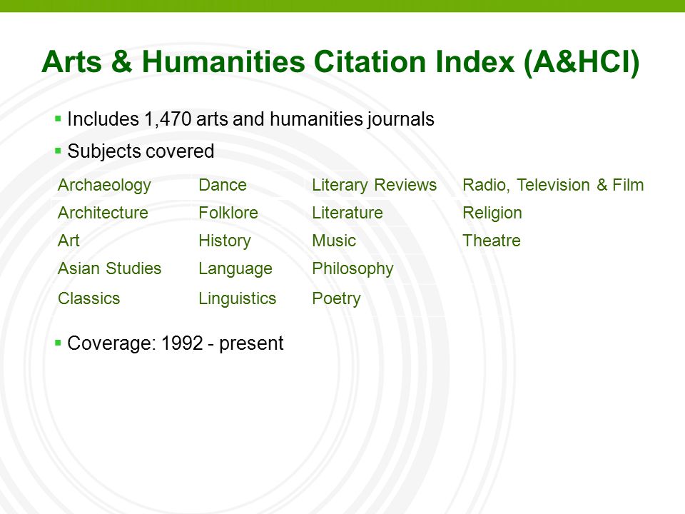 1 E Resources On Social Sciences Social Sciences Citation Index Ppt Download
