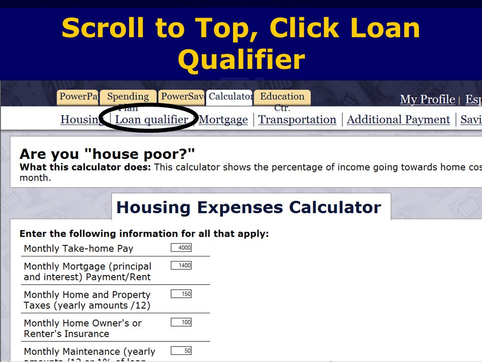 1 powerpay calculators education center july ppt download yearly expenses calculator