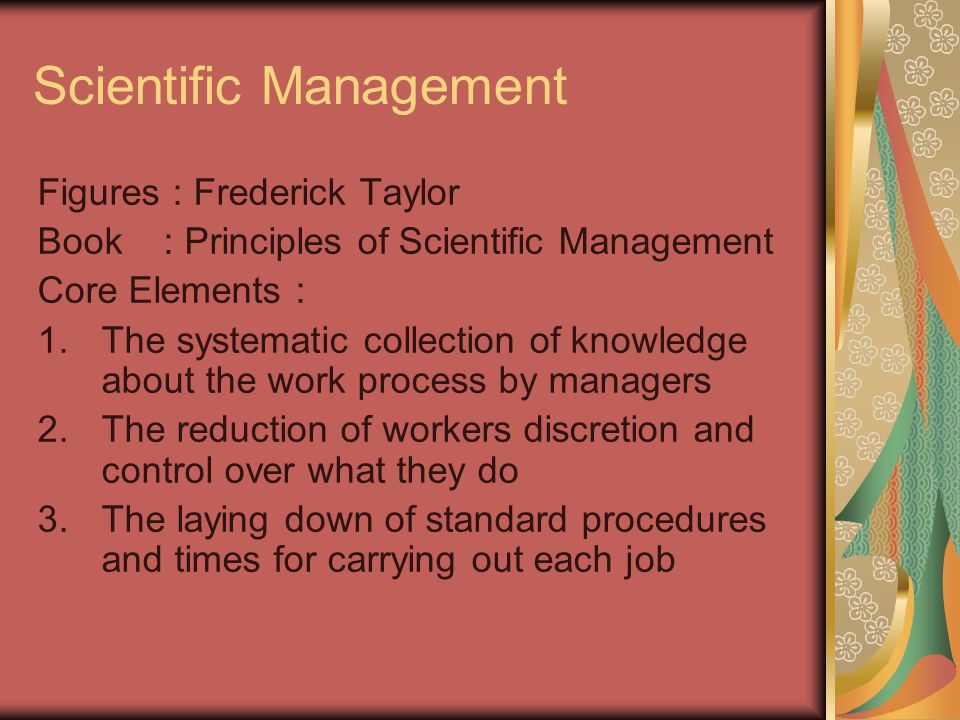 Classical Scientific Management Approaches To Management Classical classical-scientific-management-approaches-to-management-classical