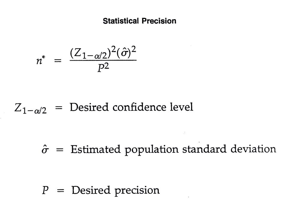 Typical Sample Sizes Incidence Rate Calculation Ppt Download